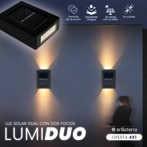 LumiDuo - Luz Solar con Efecto Dual