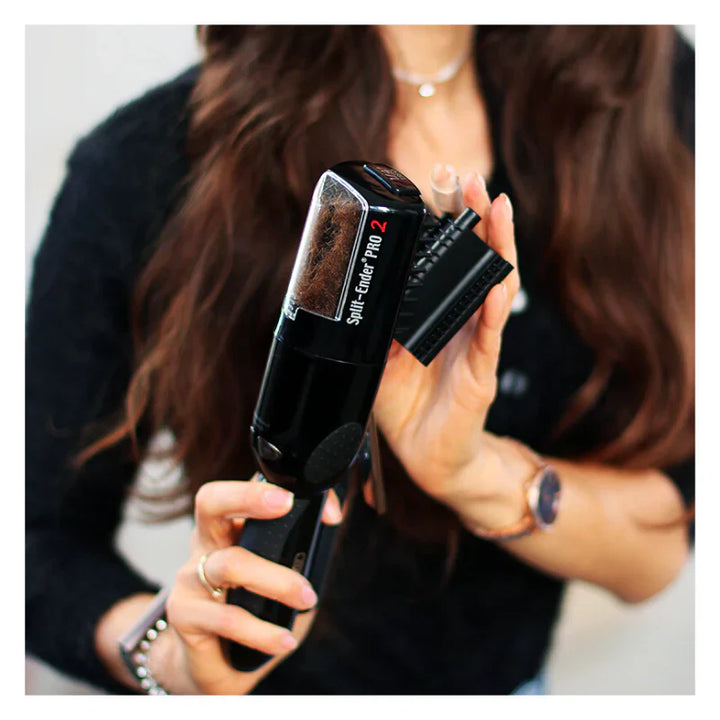 Split Ender™ PRO Inalámbrico - Cortador de Puntas Abiertas Para Cabello Seco, Dañado y Quebradizo + 1 Estuche de REGALO