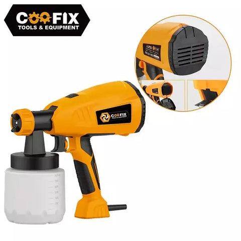 Pistola Pulverizadora COOLFIX™ Eléctrica APROVECHAMIENTO Y AHORRO DEL 60% EN PINTURA