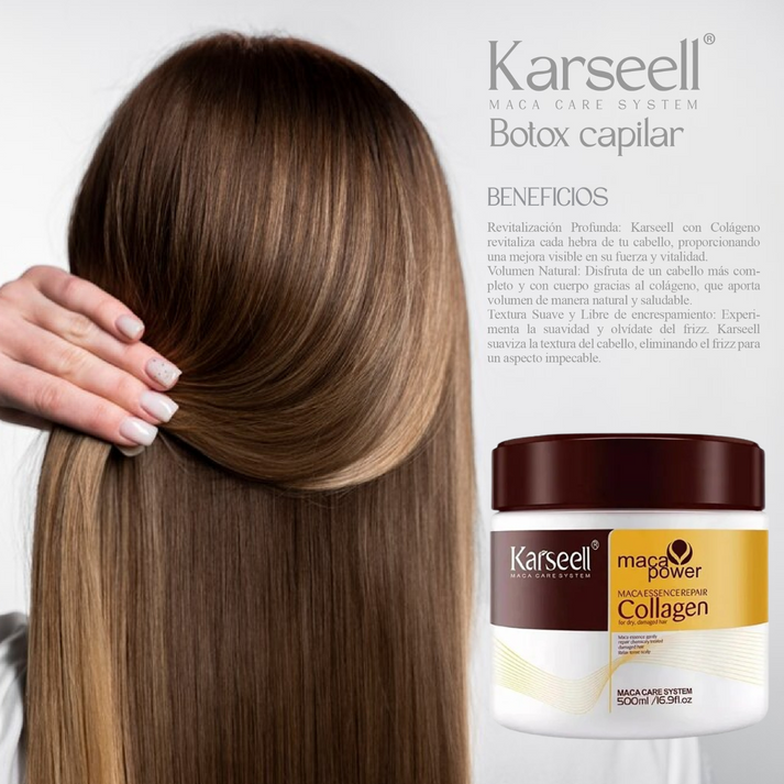 Karseell - Tratamiento Capilar De Colágeno | Original 16.90oz (500ml)